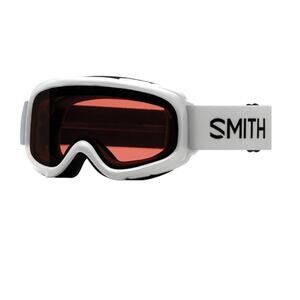 SMITH OPTICS Gambler Sport Snow Goggles Youth Small/Medium White NWOT